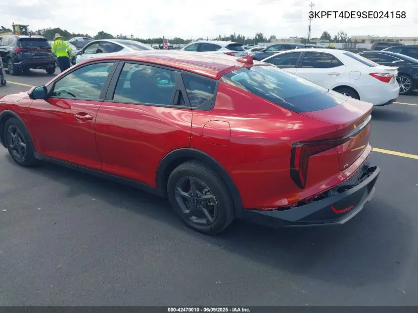 2025 Kia K4 Lxs VIN: 3KPFT4DE9SE024158 Lot: 42470010