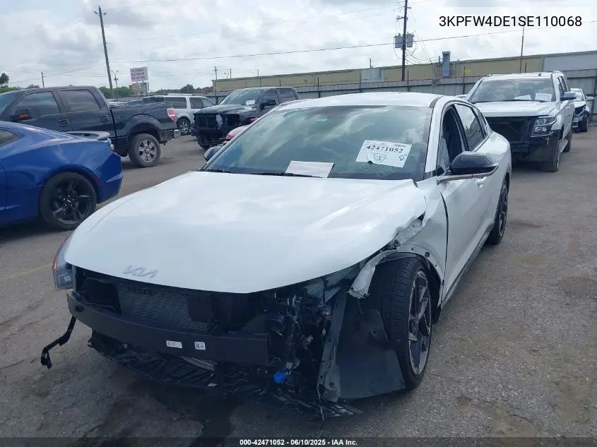 2025 Kia K4 Gt-Line VIN: 3KPFW4DE1SE110068 Lot: 42471052