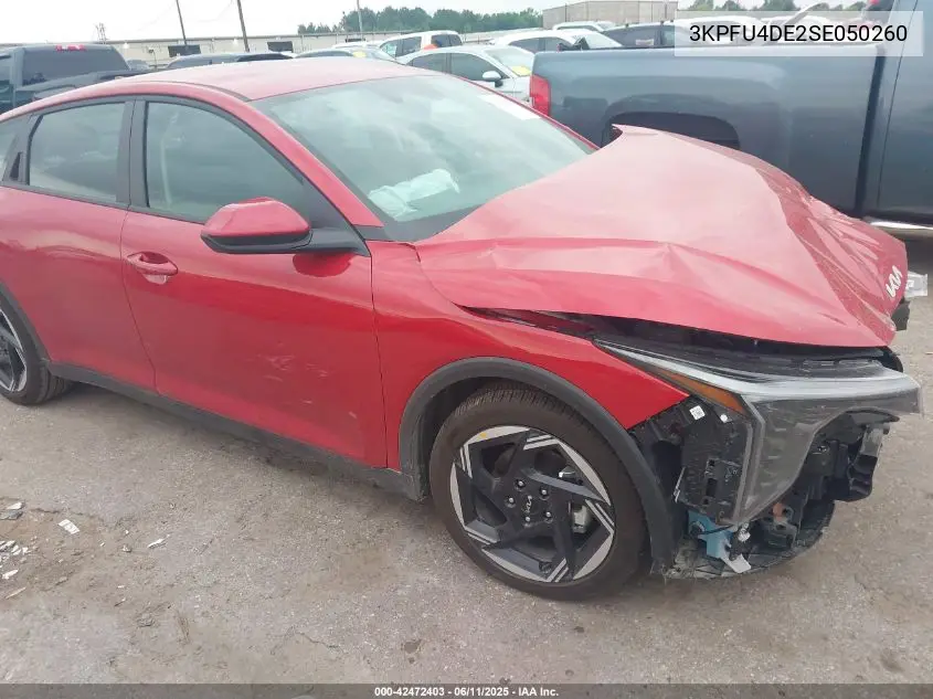 2025 Kia K4 Ex VIN: 3KPFU4DE2SE050260 Lot: 42472403