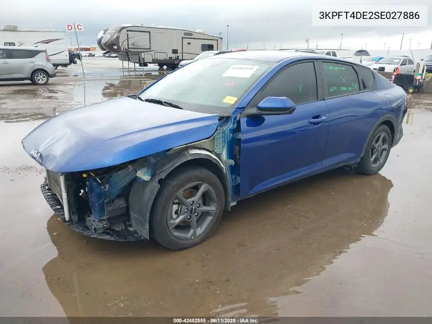 2025 Kia K4 Lxs VIN: 3KPFT4DE2SE027886 Lot: 42482555