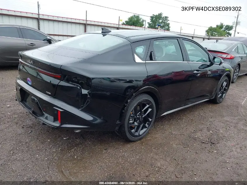2025 Kia K4 Gt-Line Turbo VIN: 3KPFW4DCXSE089302 Lot: 42484060