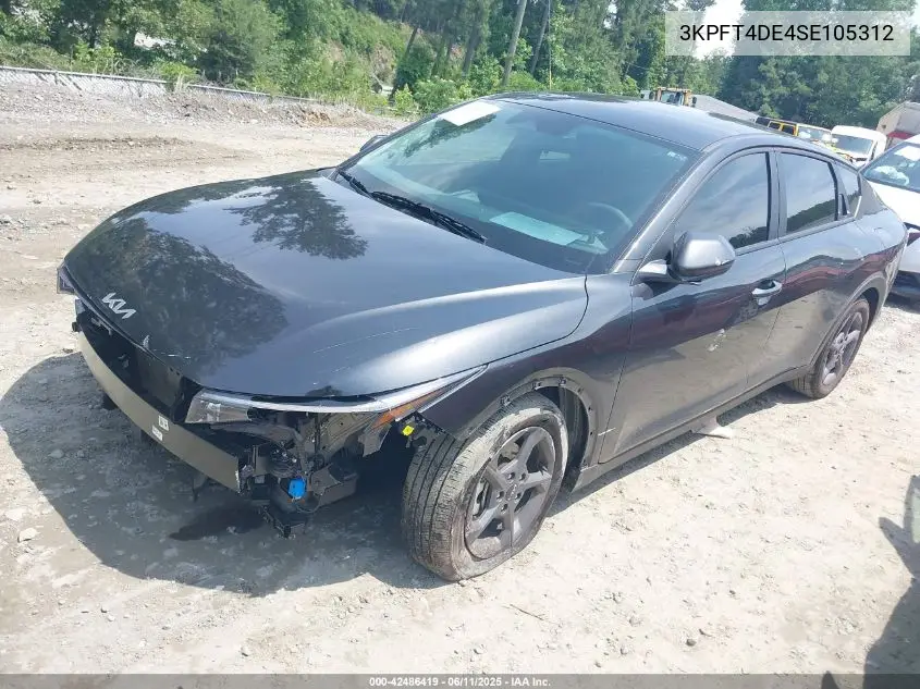 2025 Kia K4 Lxs VIN: 3KPFT4DE4SE105312 Lot: 42486419