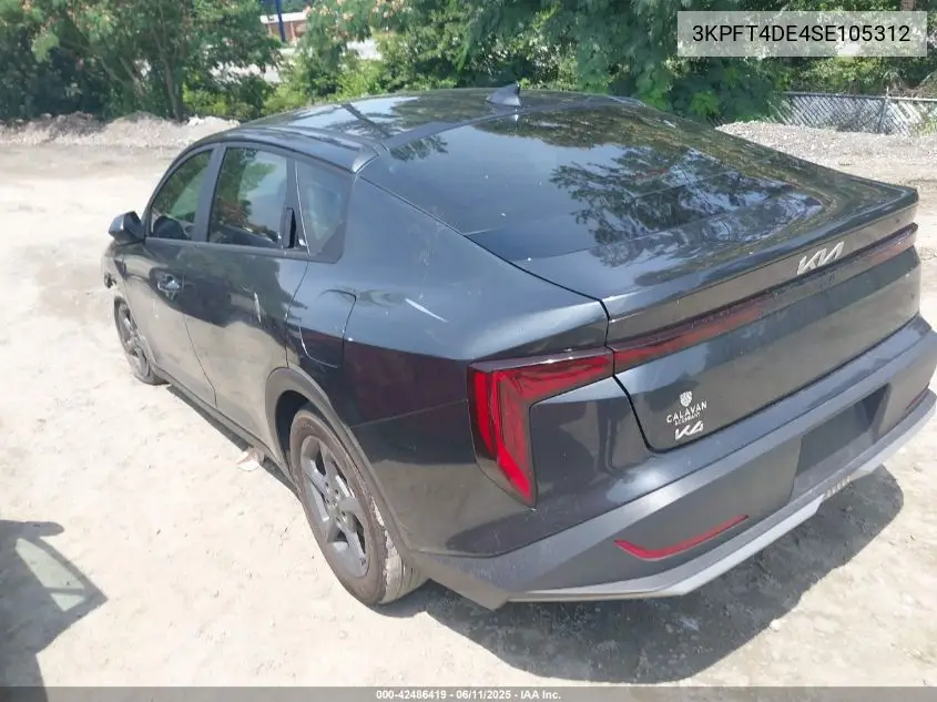 2025 Kia K4 Lxs VIN: 3KPFT4DE4SE105312 Lot: 42486419