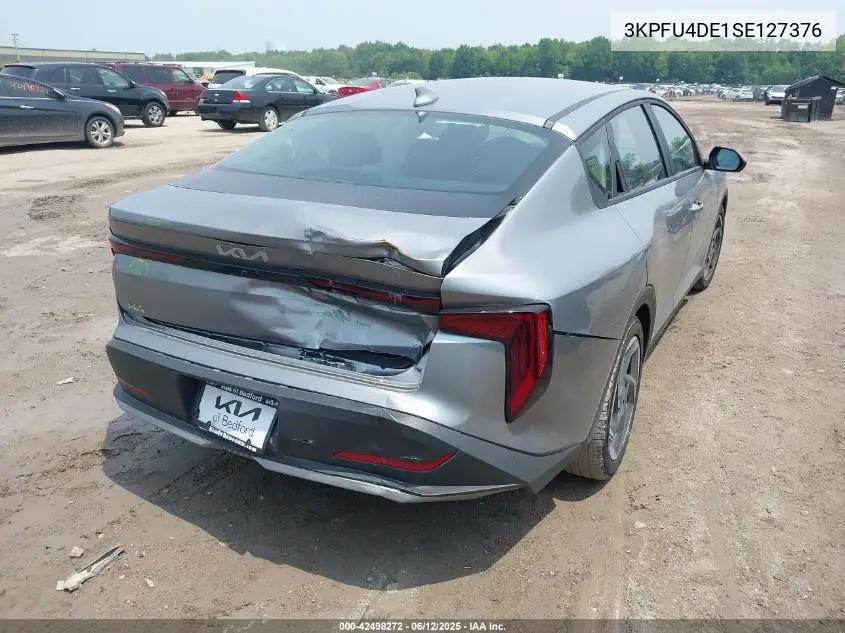 2025 Kia K4 Ex VIN: 3KPFU4DE1SE127376 Lot: 42498272