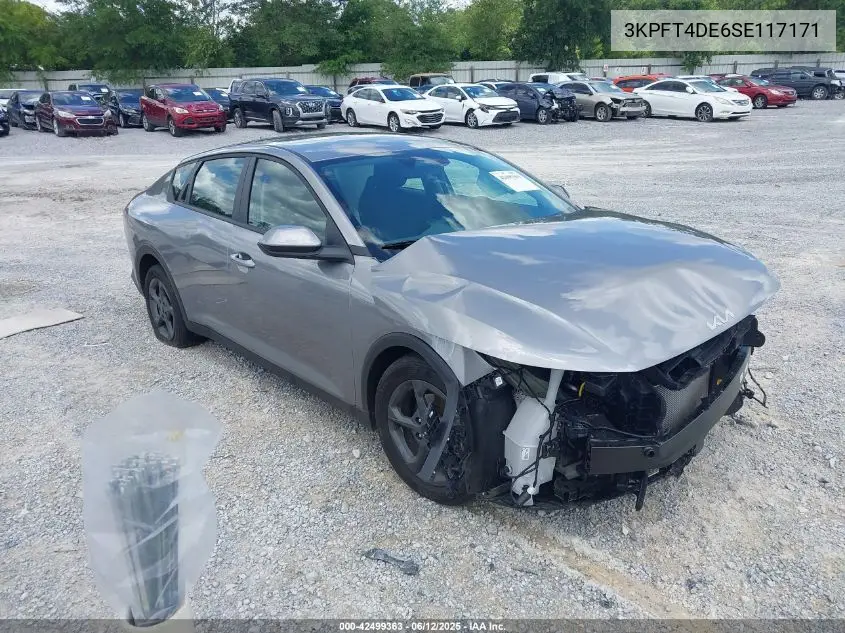 2025 Kia K4 Lxs VIN: 3KPFT4DE6SE117171 Lot: 42499363