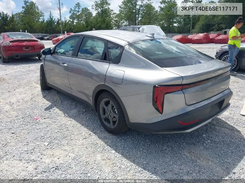 2025 Kia K4 Lxs VIN: 3KPFT4DE6SE117171 Lot: 42499363
