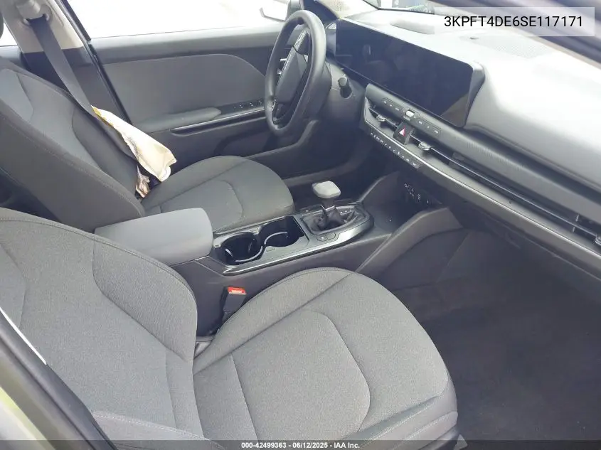 2025 Kia K4 Lxs VIN: 3KPFT4DE6SE117171 Lot: 42499363