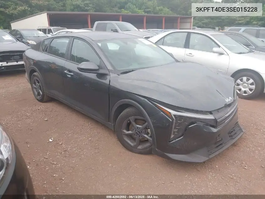 2025 Kia K4 Lxs VIN: 3KPFT4DE3SE015228 Lot: 42502592