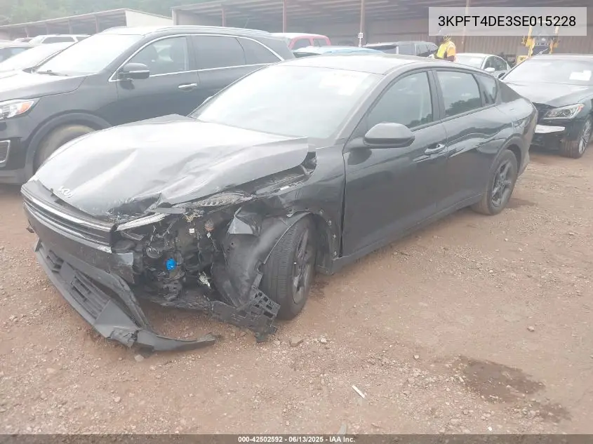 2025 Kia K4 Lxs VIN: 3KPFT4DE3SE015228 Lot: 42502592