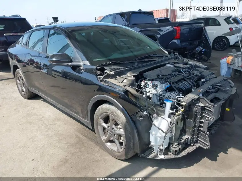 2025 Kia K4 Lxs VIN: 3KPFT4DE0SE033119 Lot: 42506292