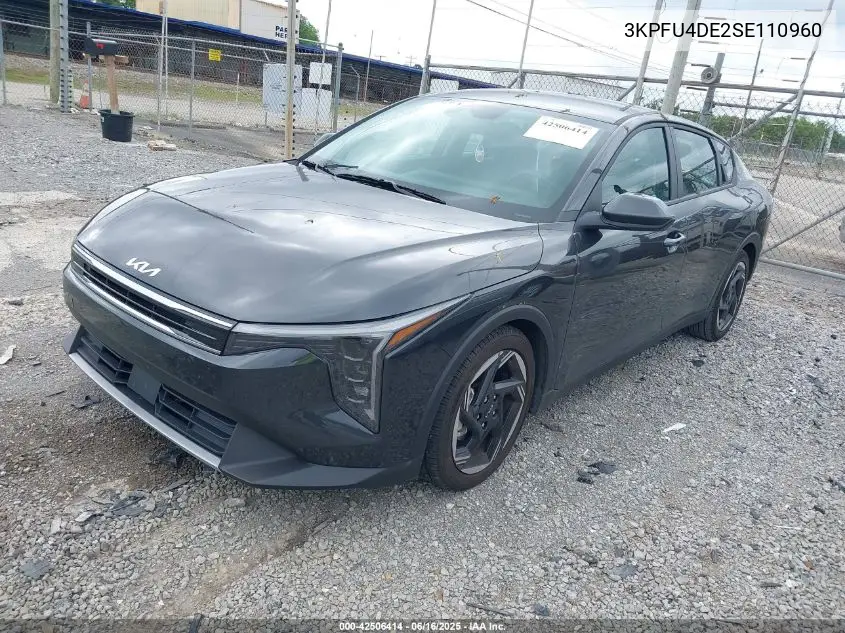2025 Kia K4 Ex VIN: 3KPFU4DE2SE110960 Lot: 42506414