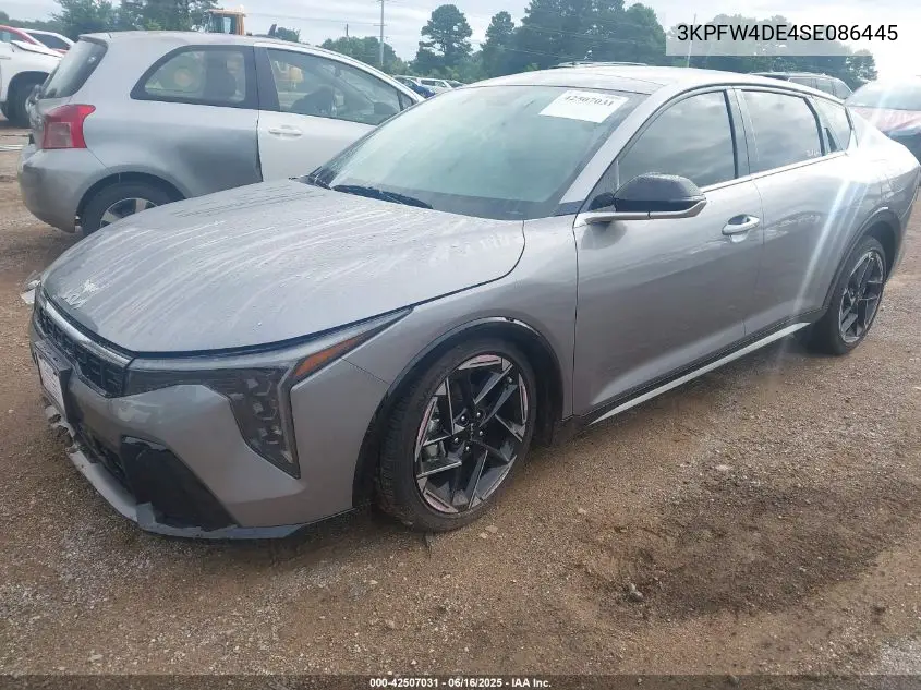 2025 Kia K4 Gt-Line VIN: 3KPFW4DE4SE086445 Lot: 42507031