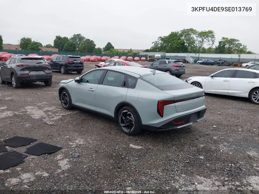 2025 Kia K4 Ex VIN: 3KPFU4DE9SE013769 Lot: 42514818