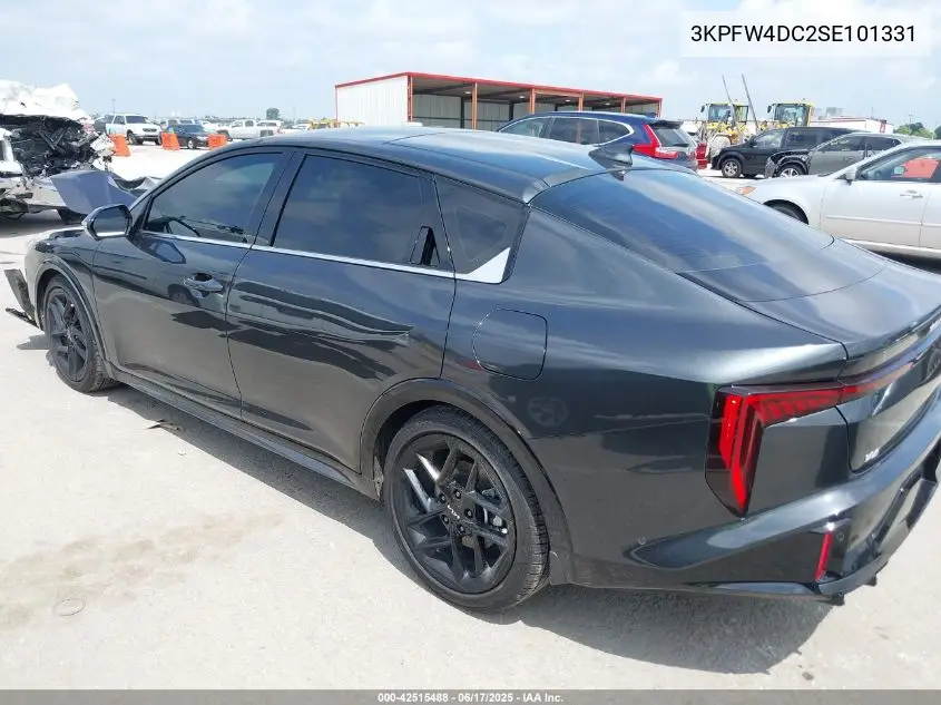 2025 Kia K4 Gt-Line Turbo VIN: 3KPFW4DC2SE101331 Lot: 42515488