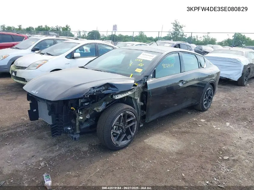 2025 Kia K4 Gt-Line VIN: 3KPFW4DE3SE080829 Lot: 42519164