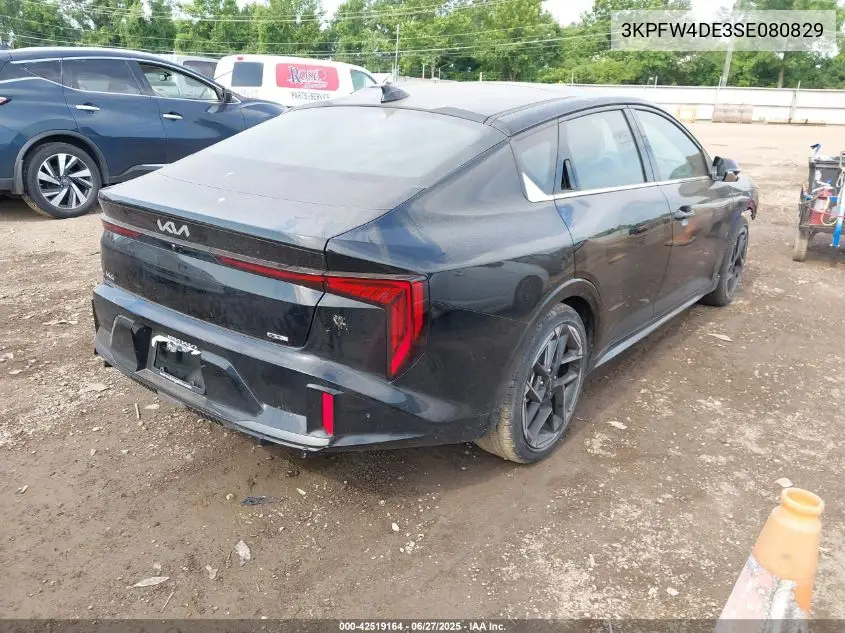 2025 Kia K4 Gt-Line VIN: 3KPFW4DE3SE080829 Lot: 42519164