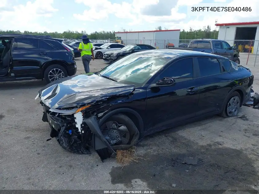 2025 Kia K4 Lx VIN: 3KPFT4DE7SE040486 Lot: 42519203