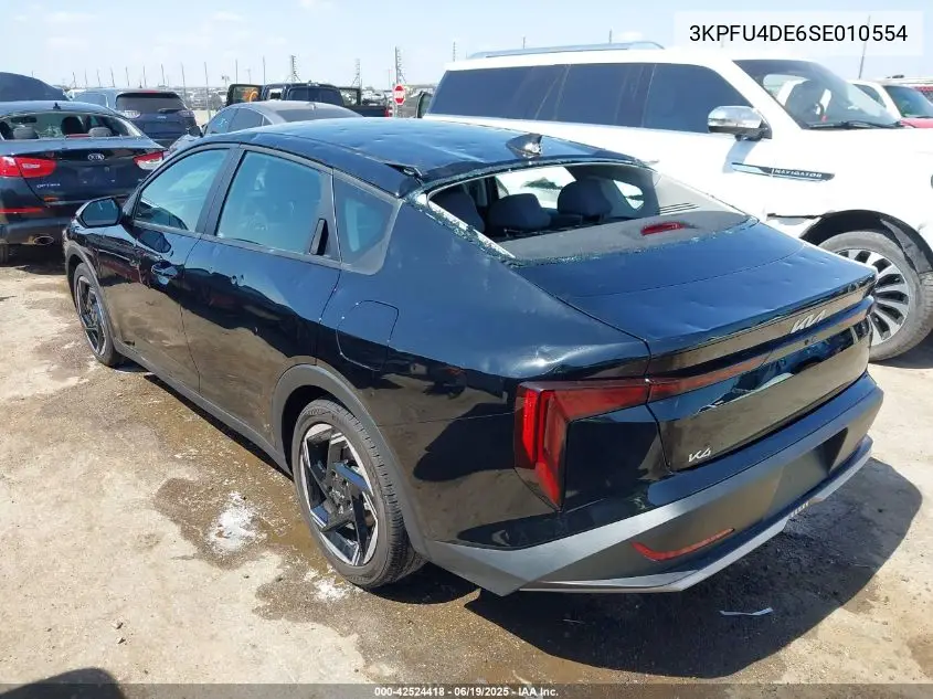 2025 Kia K4 Ex VIN: 3KPFU4DE6SE010554 Lot: 42524418
