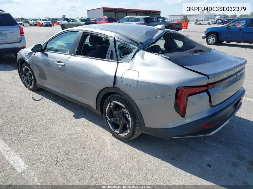 2025 Kia K4 Ex VIN: 3KPFU4DE3SE032379 Lot: 42532243