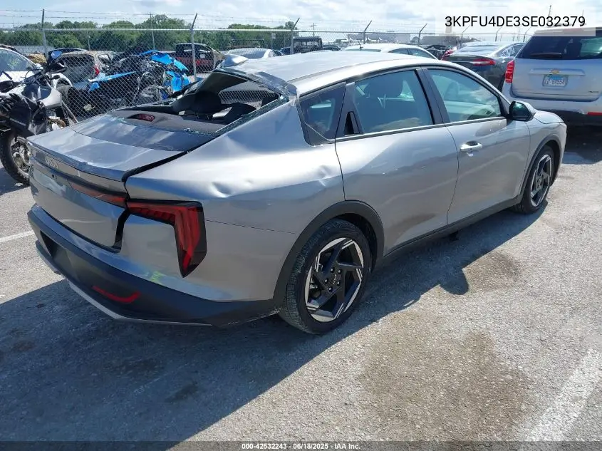 2025 Kia K4 Ex VIN: 3KPFU4DE3SE032379 Lot: 42532243