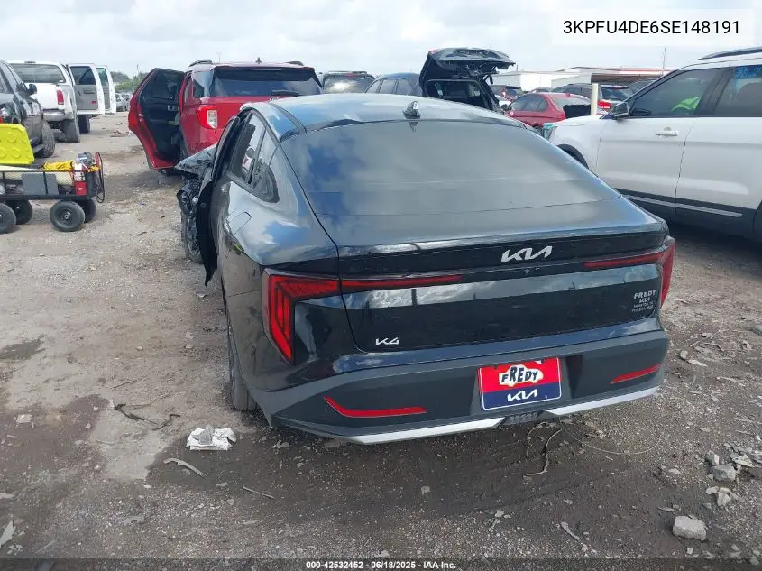 2025 Kia K4 Ex VIN: 3KPFU4DE6SE148191 Lot: 42532452
