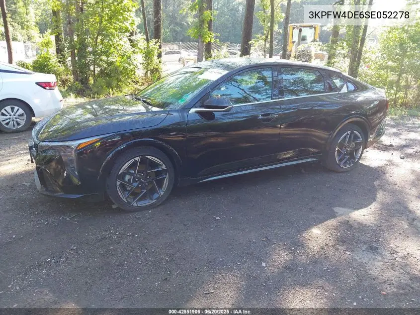 2025 Kia K4 Gt-Line VIN: 3KPFW4DE6SE052278 Lot: 42551906