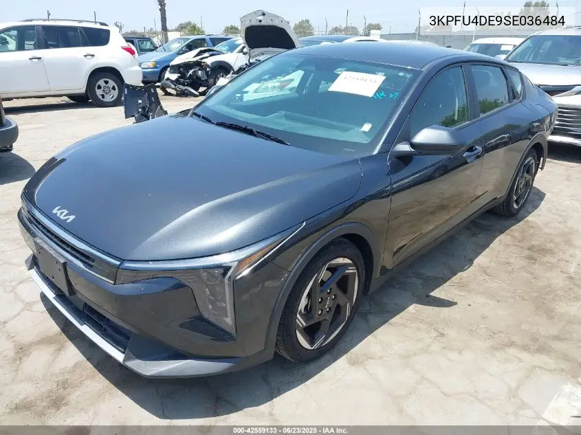 2025 Kia K4 Ex VIN: 3KPFU4DE9SE036484 Lot: 42559133