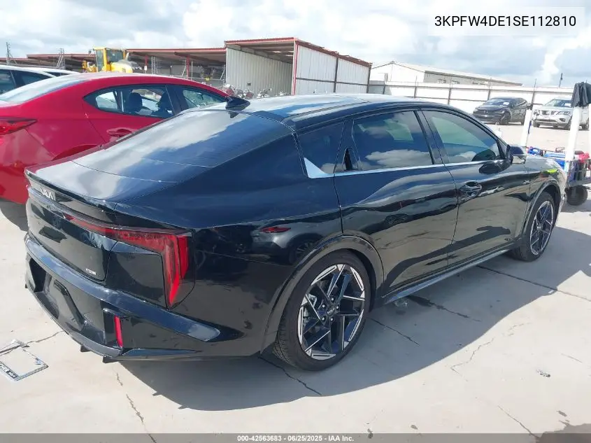 2025 Kia K4 Gt-Line VIN: 3KPFW4DE1SE112810 Lot: 42563683