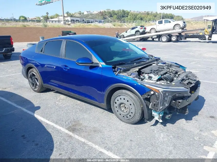 2025 Kia K4 Ex VIN: 3KPFU4DE2SE020949 Lot: 42575093