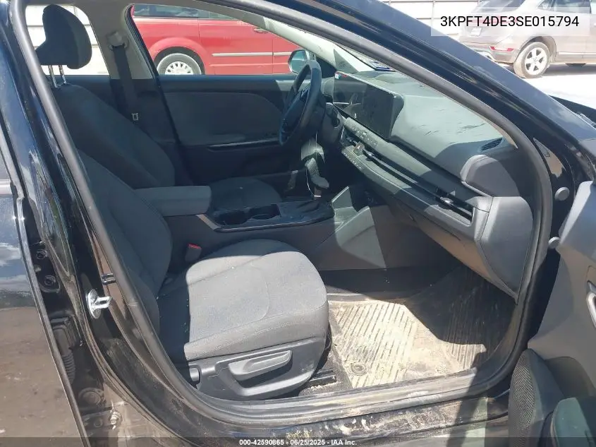 2025 Kia K4 Lxs VIN: 3KPFT4DE3SE015794 Lot: 42590865