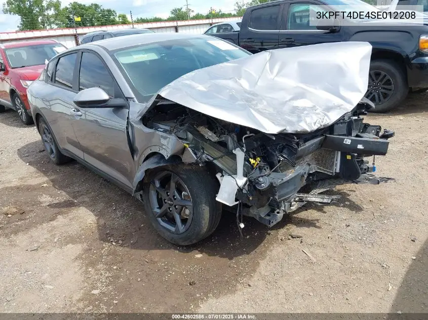 2025 Kia K4 Lxs VIN: 3KPFT4DE4SE012208 Lot: 42602586