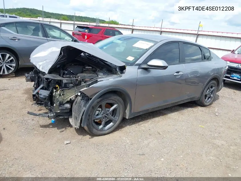 2025 Kia K4 Lxs VIN: 3KPFT4DE4SE012208 Lot: 42602586