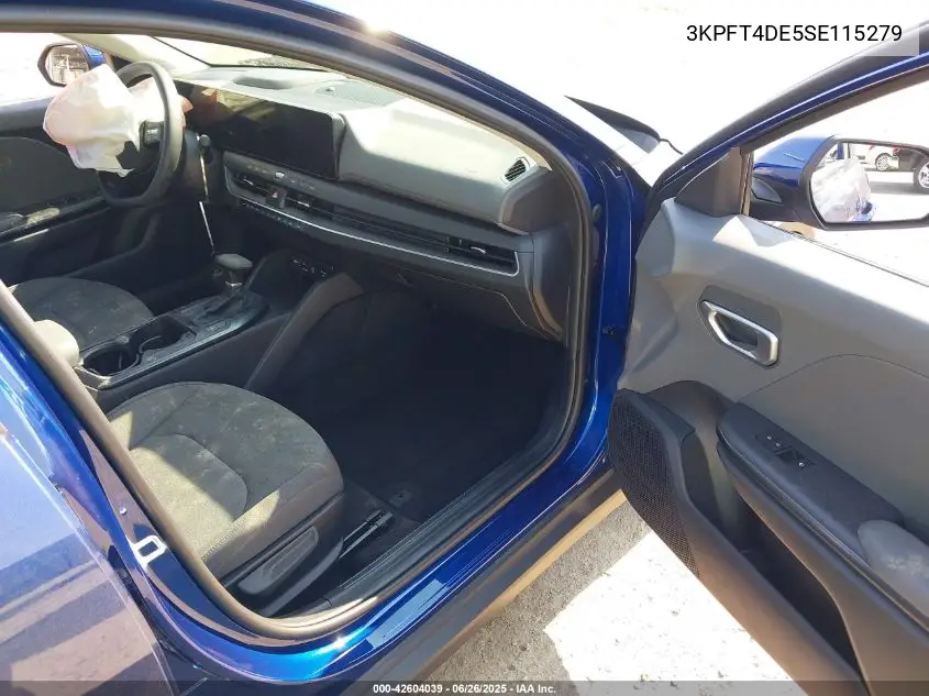 2025 Kia K4 Lxs VIN: 3KPFT4DE5SE115279 Lot: 42604039