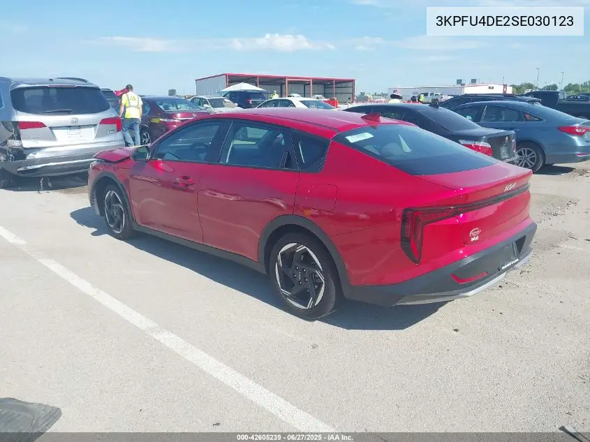 2025 Kia K4 Ex VIN: 3KPFU4DE2SE030123 Lot: 42605239