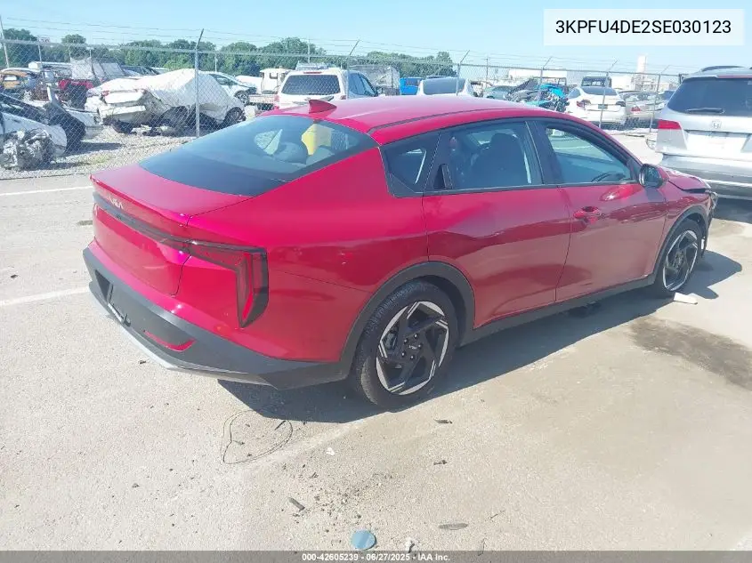 2025 Kia K4 Ex VIN: 3KPFU4DE2SE030123 Lot: 42605239