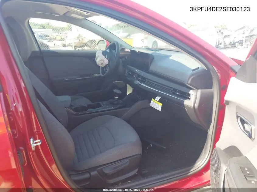 2025 Kia K4 Ex VIN: 3KPFU4DE2SE030123 Lot: 42605239