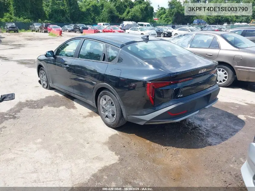 2025 Kia K4 Lx VIN: 3KPFT4DE1SE003790 Lot: 42615545