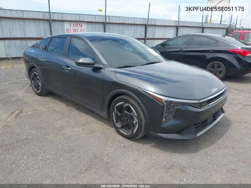 2025 Kia K4 Ex VIN: 3KPFU4DE5SE051175 Lot: 42616548