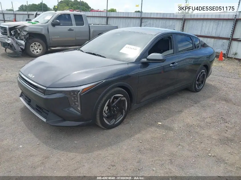 2025 Kia K4 Ex VIN: 3KPFU4DE5SE051175 Lot: 42616548