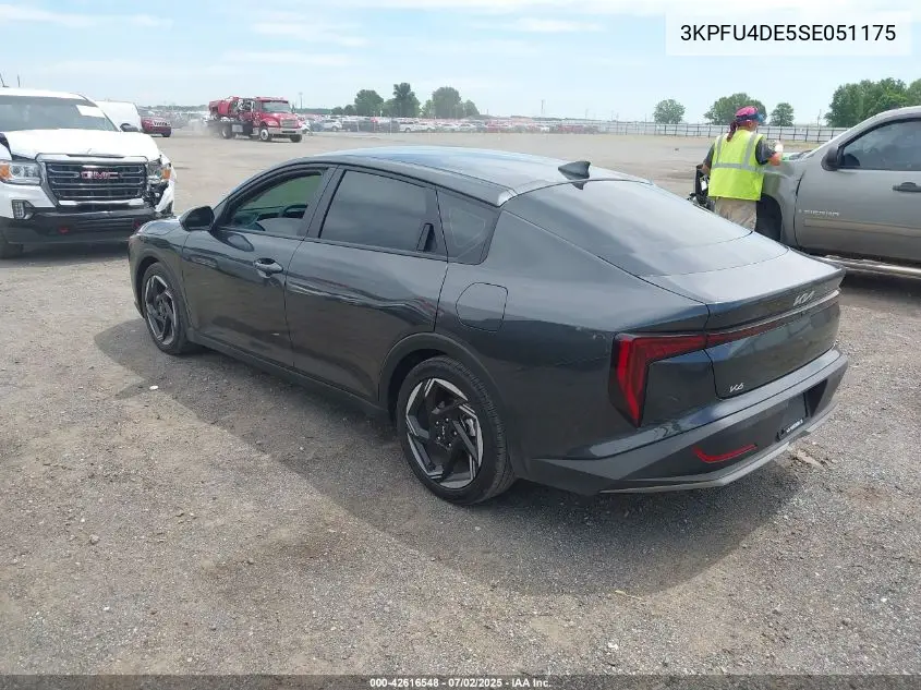 2025 Kia K4 Ex VIN: 3KPFU4DE5SE051175 Lot: 42616548