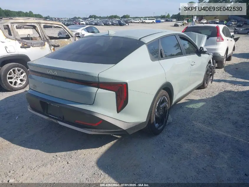 2025 Kia K4 Ex VIN: 3KPFU4DE9SE042530 Lot: 42622664