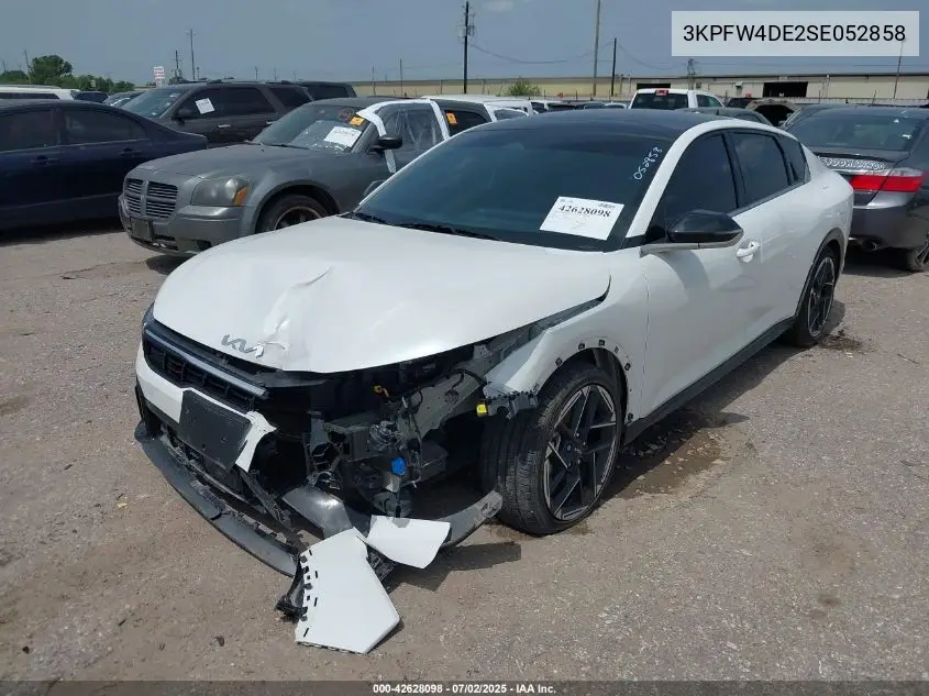 2025 Kia K4 Gt-Line VIN: 3KPFW4DE2SE052858 Lot: 42628098