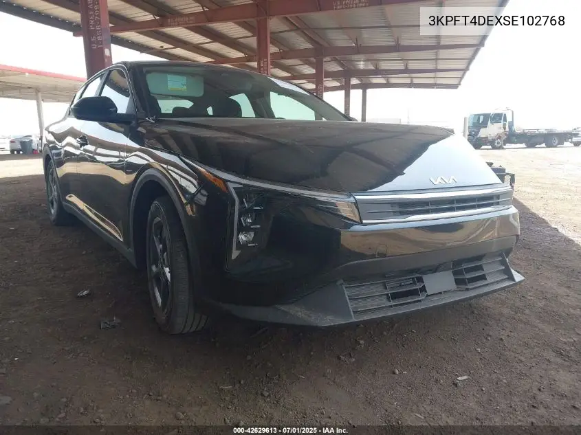 2025 Kia K4 Lxs VIN: 3KPFT4DEXSE102768 Lot: 42629613