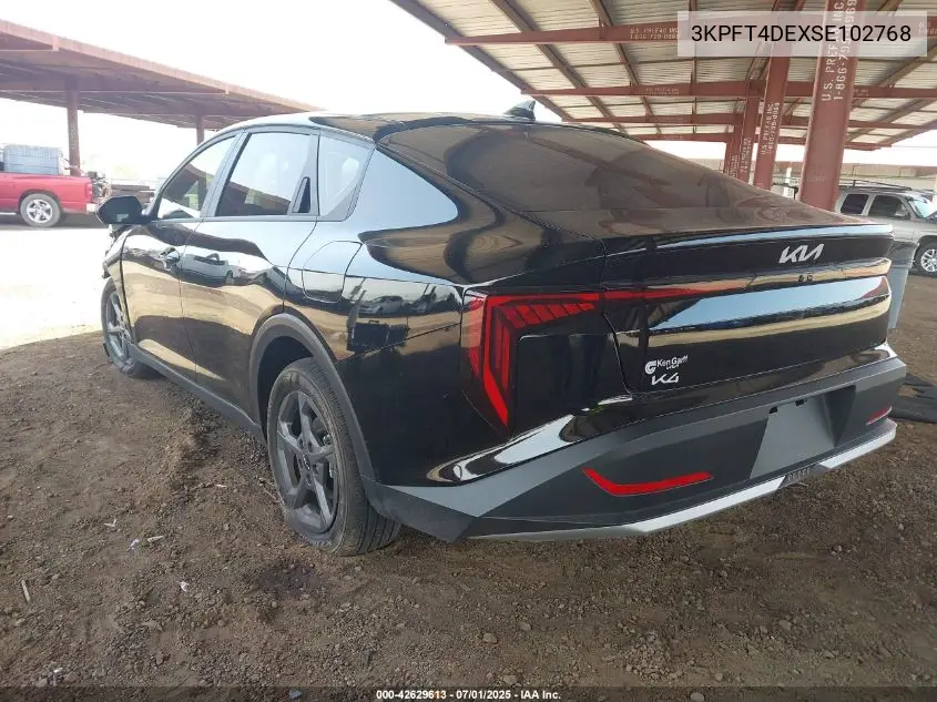 2025 Kia K4 Lxs VIN: 3KPFT4DEXSE102768 Lot: 42629613