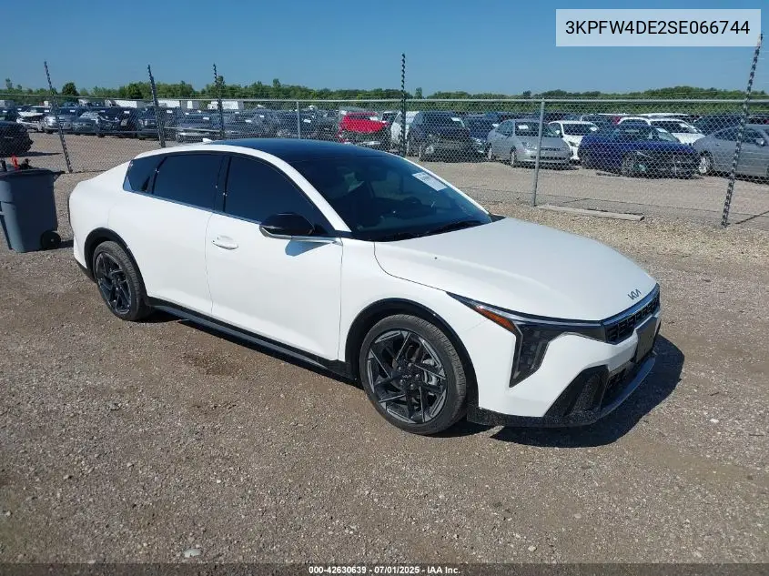 2025 Kia K4 Gt-Line VIN: 3KPFW4DE2SE066744 Lot: 42630639
