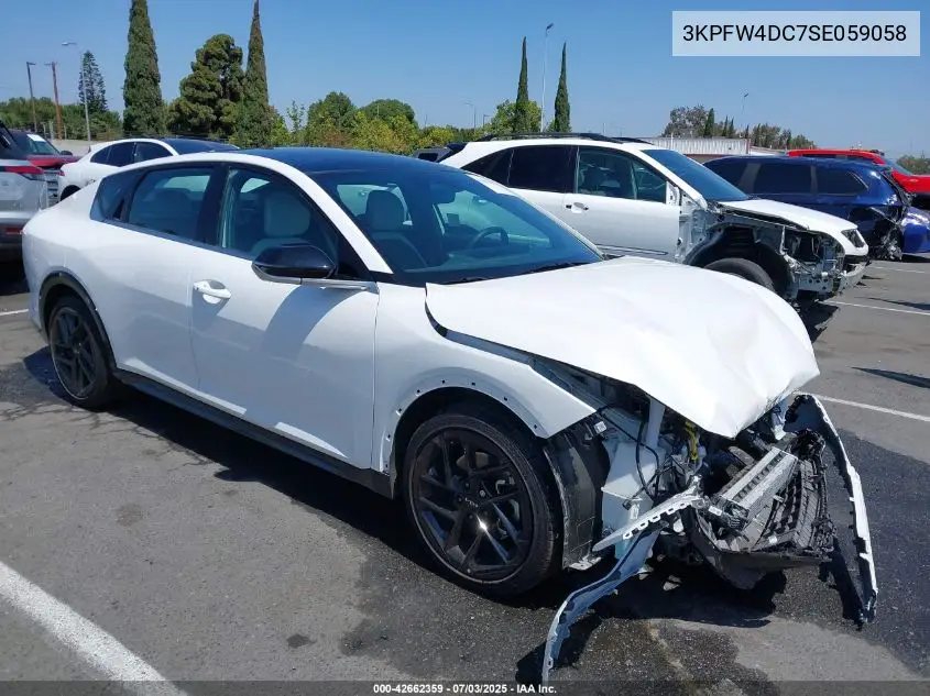 2025 Kia K4 Gt-Line Turbo VIN: 3KPFW4DC7SE059058 Lot: 42662359