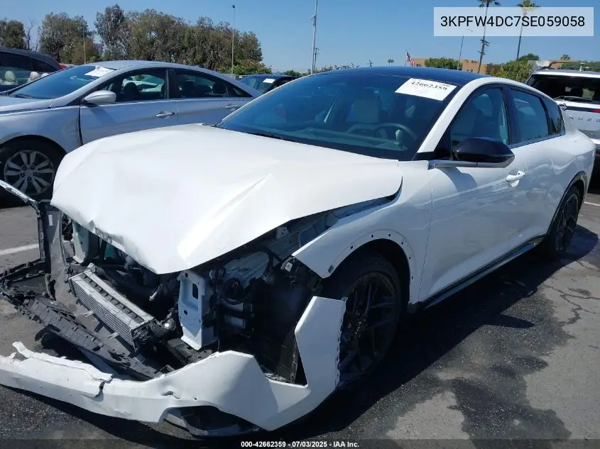 2025 Kia K4 Gt-Line Turbo VIN: 3KPFW4DC7SE059058 Lot: 42662359