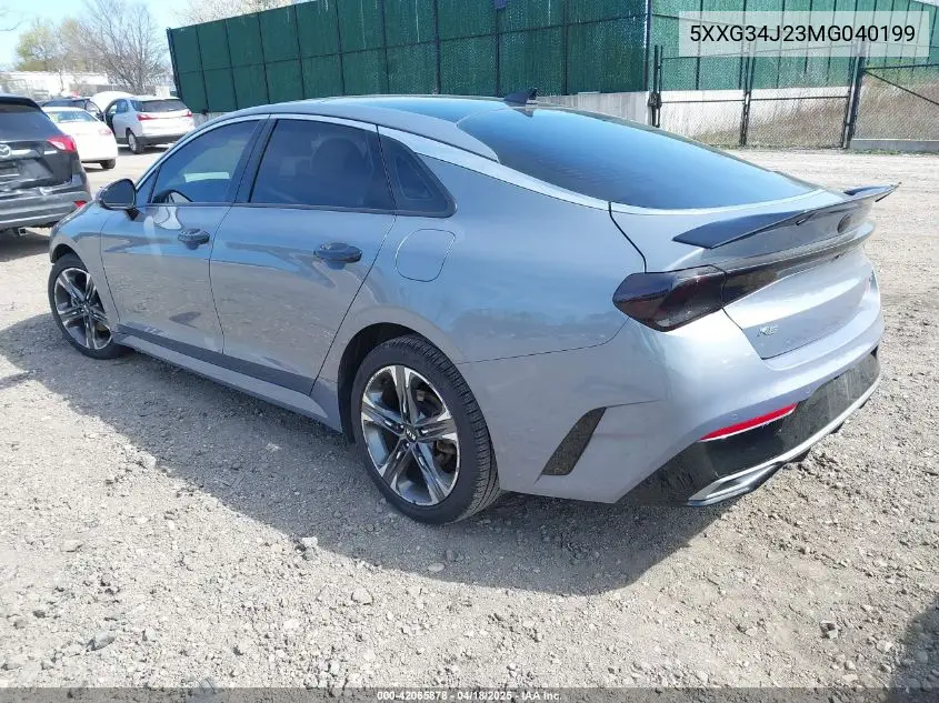 2021 Kia K5 Ex VIN: 5XXG34J23MG040199 Lot: 42065878