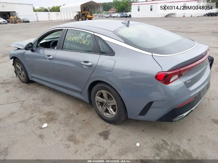2021 Kia K5 Lxs VIN: 5XXG14J29MG048054 Lot: 42248565