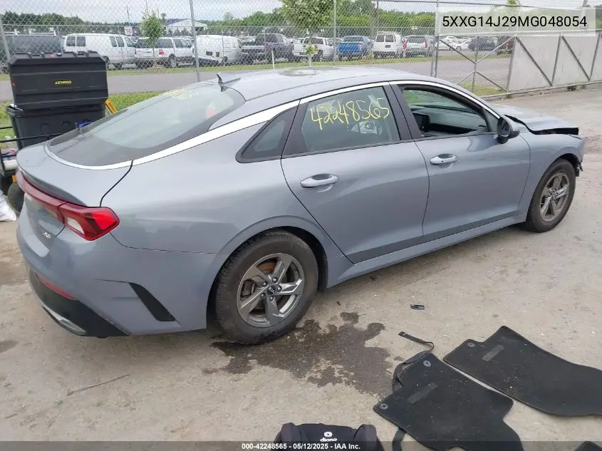 2021 Kia K5 Lxs VIN: 5XXG14J29MG048054 Lot: 42248565